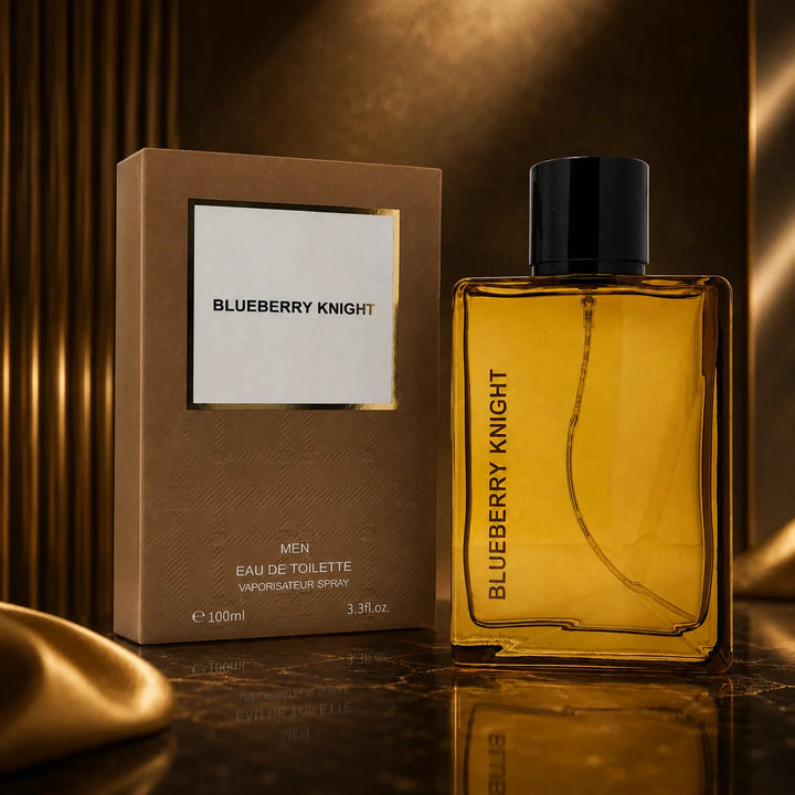 Blueberry Knight for Men | Unique 3.3 oz Fruity &amp; Woody EDT