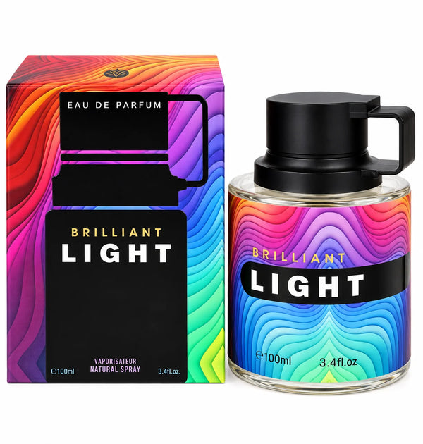 Brilliant Light Eau de Parfum 100ml / 3.4 Fl Oz – Full Size EDP Fragrance Spray, Versatile Perfume for Everyday, Evening & Special Occasion Wear