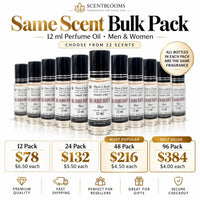 12 ml Perfume Oil – Same Scent Bulk Pack (Men & Women)