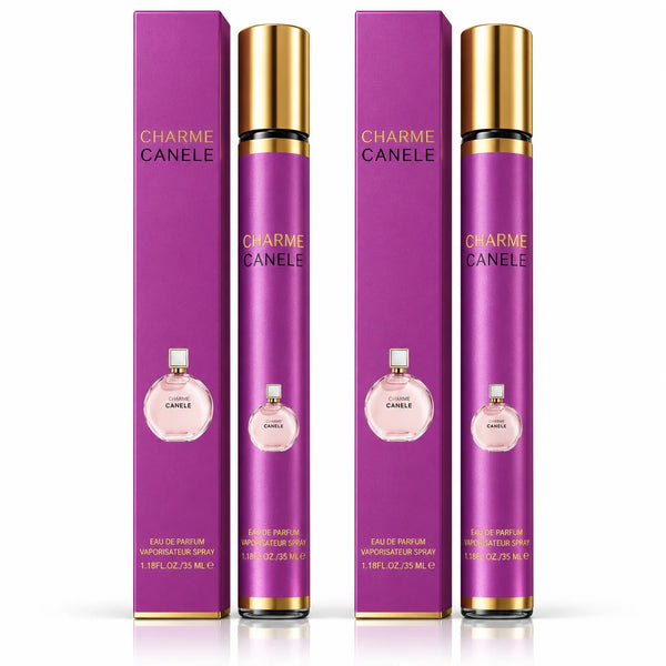 Charme Canele Women’s Travel Perfume Spray – 2 Pack