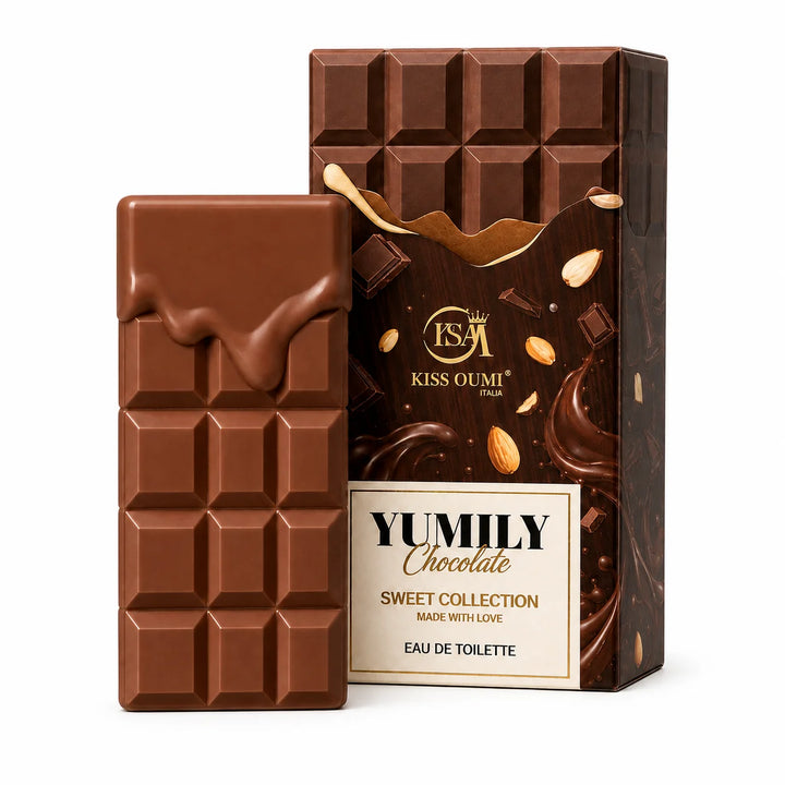 Yumily Chocolate Eau de Toilette – Sweet Chocolate Perfume – Gourmand Cocoa &amp; Creamy Dessert-Inspired Scent – Sweet Fragrance Spray for Women &amp; Men