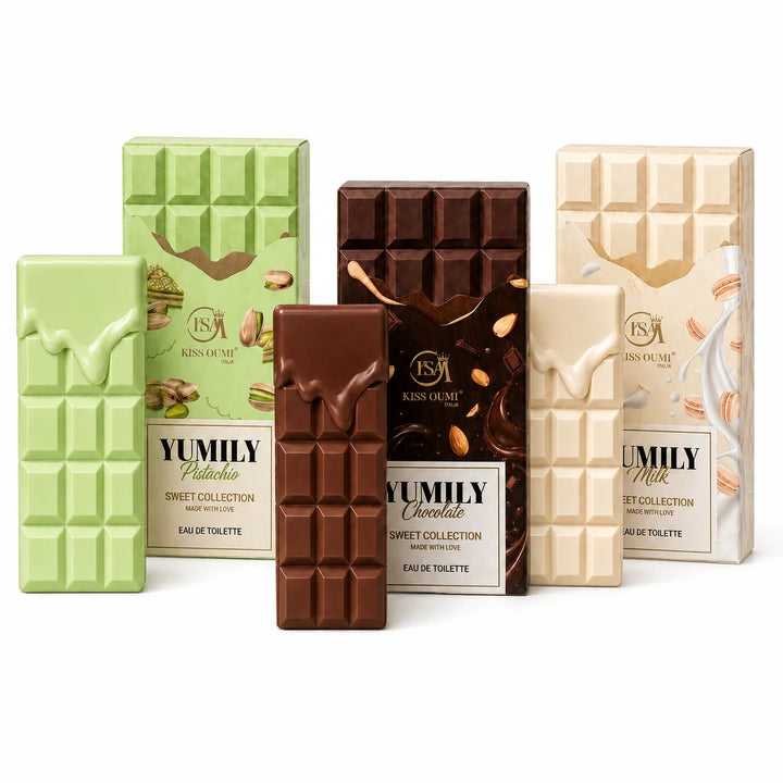 Gourmand Dessert Trio 3 Piece Perfume Gift Set for Women – Pistachio, Chocolate &amp; Milk Eau de Toilette – Sweet Creamy Nutty Gourmand Fragrance Collection