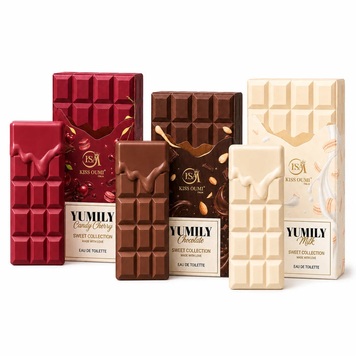 Sweet Indulgence Trio 3 Piece Perfume Gift Set for Women – Candy Cherry, Chocolate &amp; Milk Eau de Toilette – Sweet Fruity, Creamy &amp; Gourmand Fragrance Collection