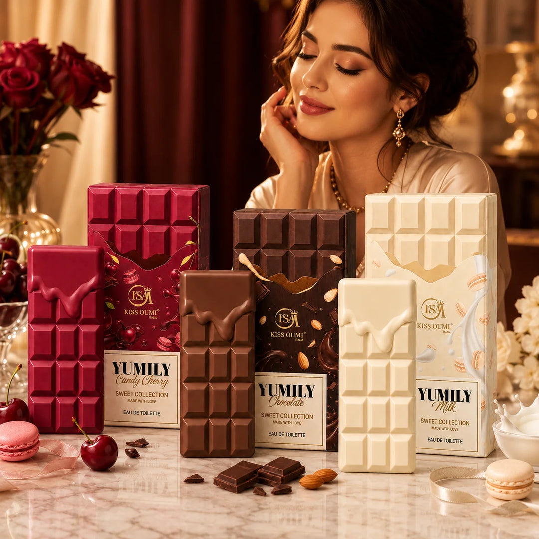 Sweet Indulgence Trio 3 Piece Perfume Gift Set for Women – Candy Cherry, Chocolate &amp; Milk Eau de Toilette – Sweet Fruity, Creamy &amp; Gourmand Fragrance Collection