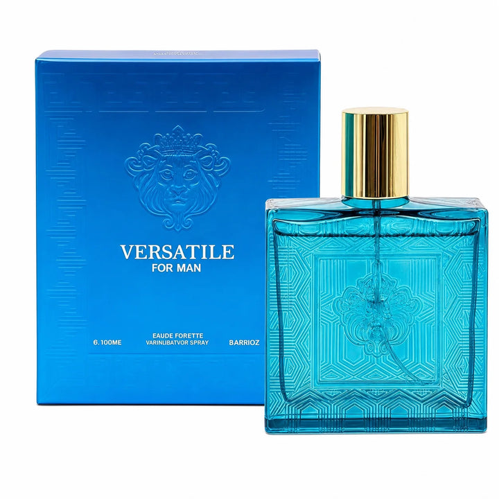 Versatile for Man Eau de Toilette, 100ml / 3.4 Fl Oz – Fresh Aquatic Aromatic Cologne for Men – Clean Masculine Everyday Fragrance Spray – Men’s Cologne Gift