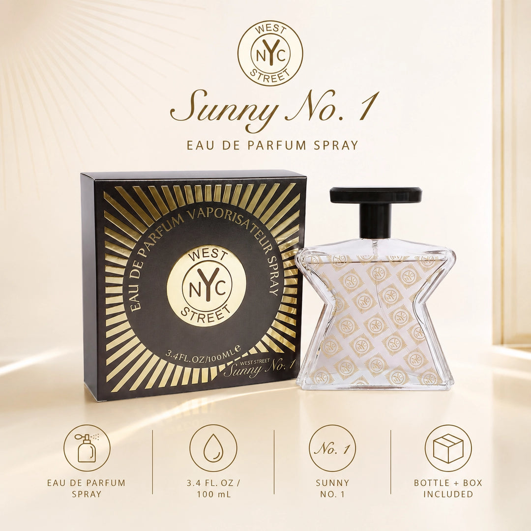 West NYC Street Funny No. 1 Eau de Parfum, 100ml / 3.4 Fl Oz – Fresh Woody Aromatic Fragrance Spray – Modern Everyday Scent for Men &amp; Women – Unisex Perfume Gift