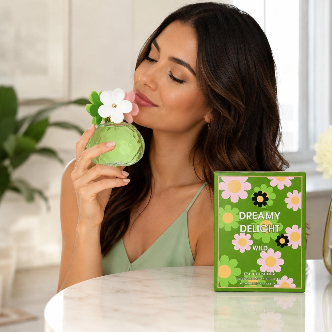 Dreamy Delight Wild Eau de Parfum for Women, 100ml / 3.4 Fl Oz – Fresh Floral Fruity Perfume – Feminine Everyday Fragrance Spray – Women’s Perfume Gift