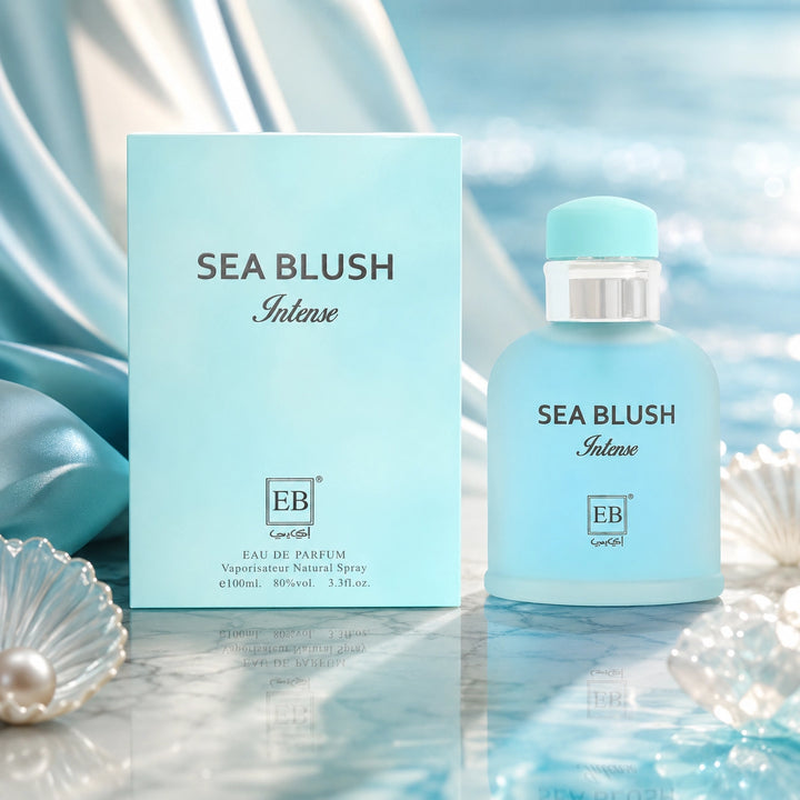 Sea Blush Intense Eau de Parfum, 100ml / 3.3 Fl Oz – Fresh Aquatic Floral Perfume Spray – Clean Oceanic Everyday Fragrance for Women