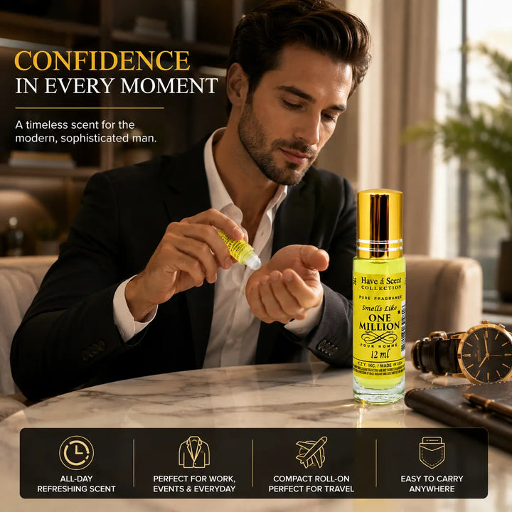 Smell Like 1 Millionaire Concentrated Perfume Oil Pack of 3 - 12ml