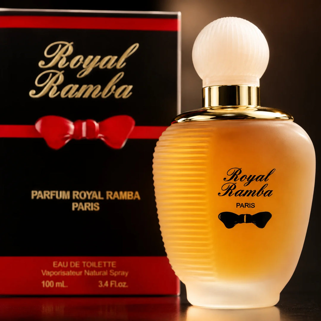 Royal Ramba Eau de Toilette 3.4 oz / 100ml – Warm Floral Fragrance Spray, Full Size EDT, Elegant Everyday Perfume for Women, Day &amp; Evening Scent