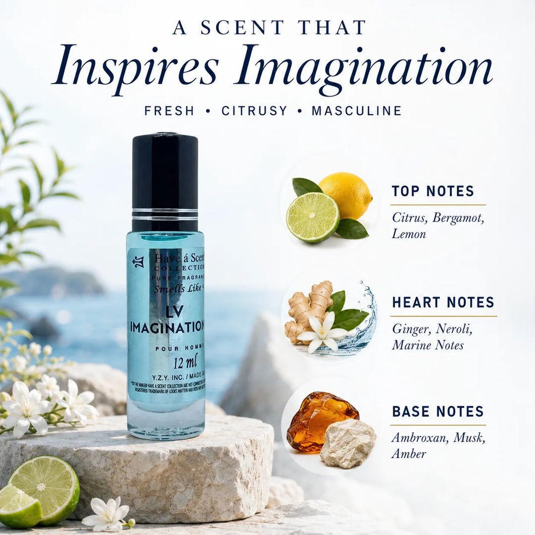 LV Imagination Concentrated Perfume Oil Pack of 3 - 12ml