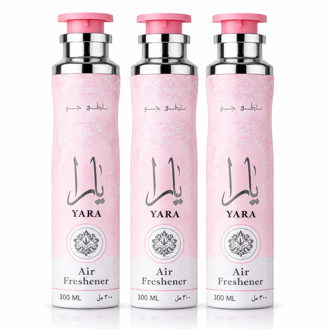 Lattafa Yara Home Fragrance Trio – 3 Luxury Air Fresheners (300ml)