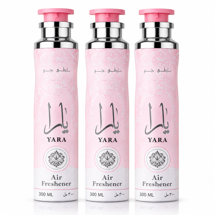 Lattafa Yara Home Fragrance Trio – 3 Luxury Air Fresheners (300ml)