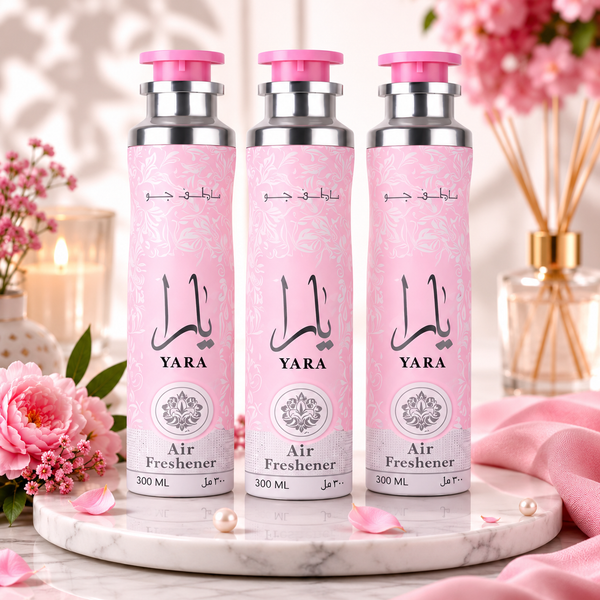 Lattafa Yara Home Fragrance Trio – 3 Luxury Air Fresheners (300ml)