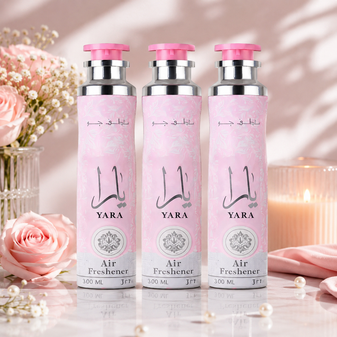 Lattafa Yara Home Fragrance Trio – 3 Luxury Air Fresheners (300ml)