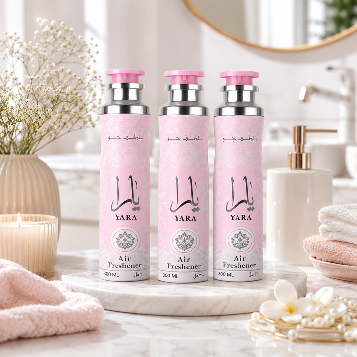 Lattafa Yara Home Fragrance Trio – 3 Luxury Air Fresheners (300ml)