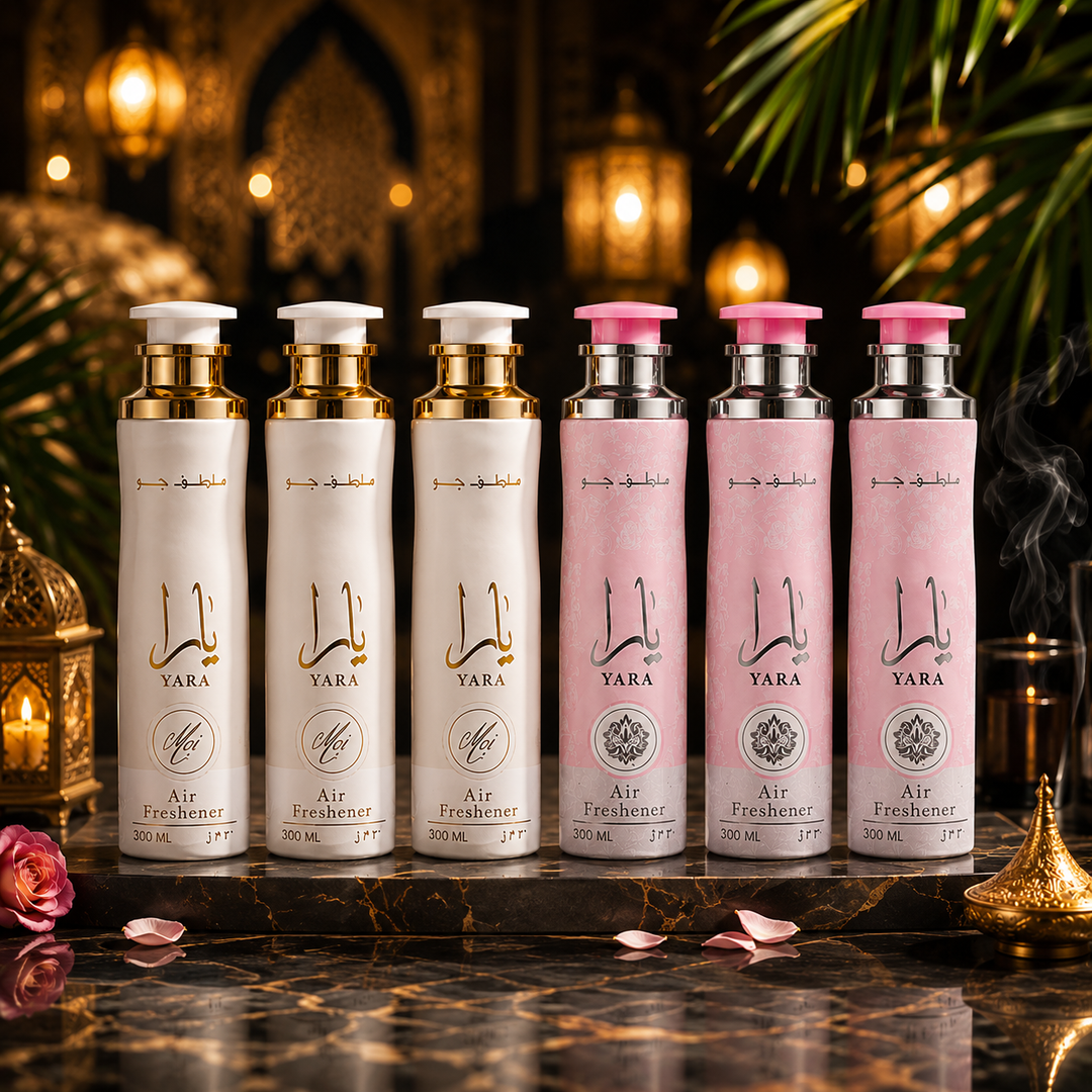 Lattafa Yara Best Seller Air Freshener Collection – 6 Pack