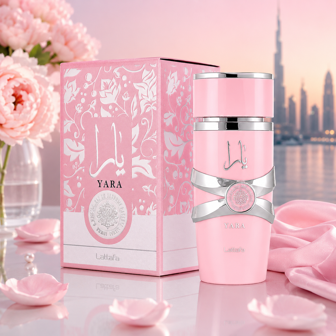 Lattafa Yara Eau de Parfum – Long-Lasting Floral Vanilla Perfume for Women 3.4 oz