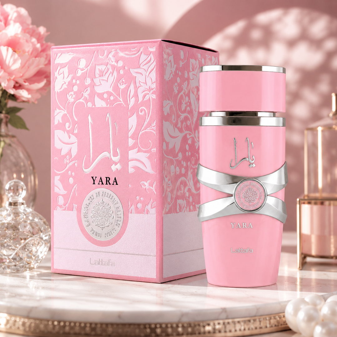 Lattafa Yara Eau de Parfum – Long-Lasting Floral Vanilla Perfume for Women 3.4 oz