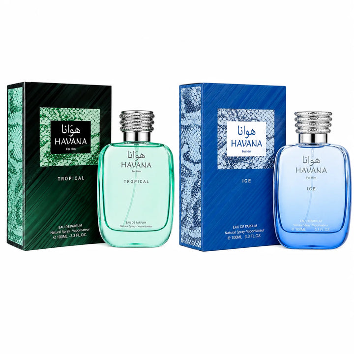 HAVANA Fresh Escape for Men – Tropical &amp; Ice Eau de Parfum Gift Set, Long Lasting Fresh Men&