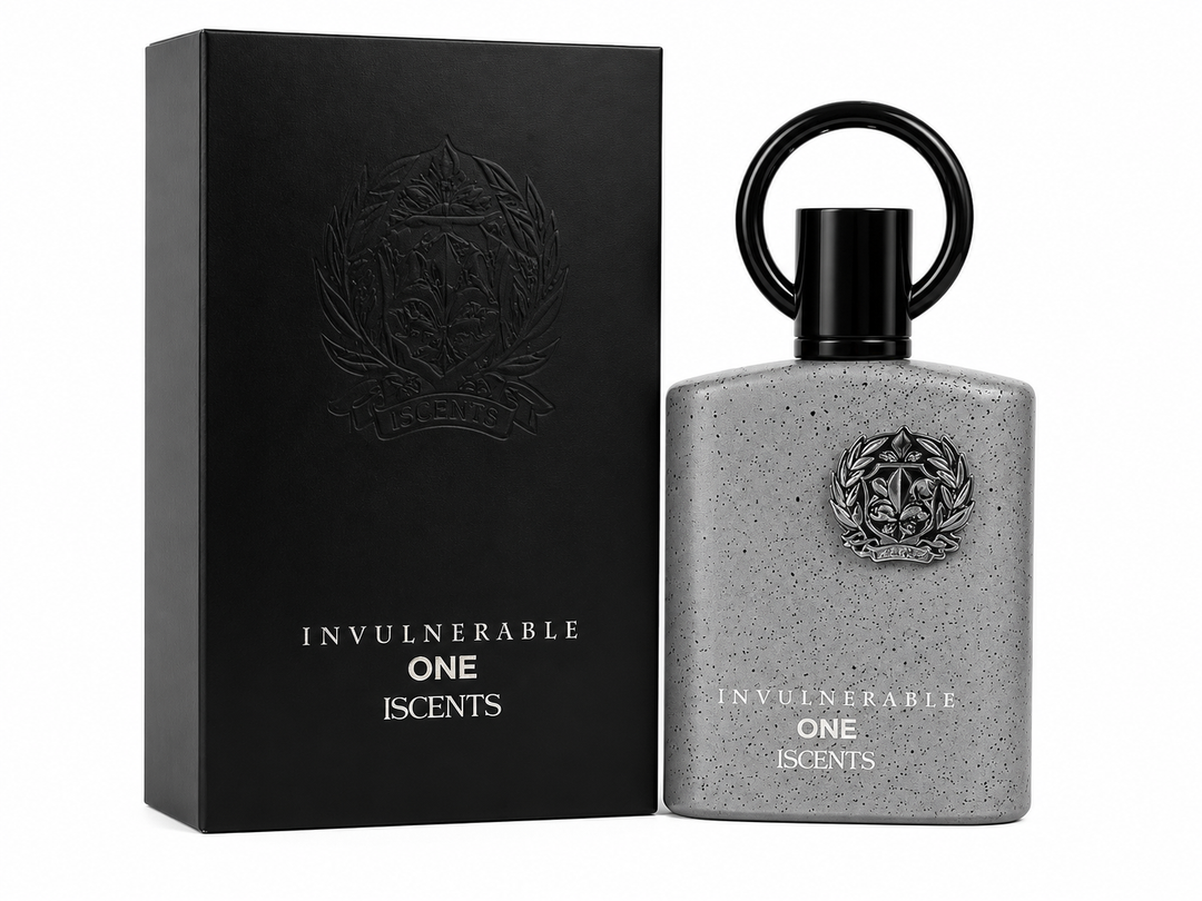 Invulnerable One Eau de Parfum for Men, Long Lasting Woody Aromatic Cologne Spray, Premium Masculine Fragrance with Fresh Citrus, Spicy &amp; Warm Woody Notes, 3.4 Fl Oz (100ml)