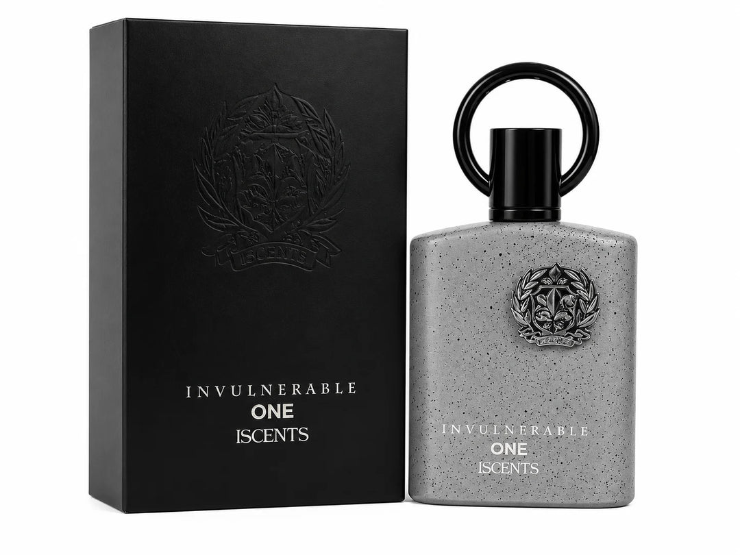 Invulnerable One Eau de Parfum for Men, Long Lasting Woody Aromatic Cologne Spray, Premium Masculine Fragrance with Fresh Citrus, Spicy &amp; Warm Woody Notes, 3.4 Fl Oz (100ml)