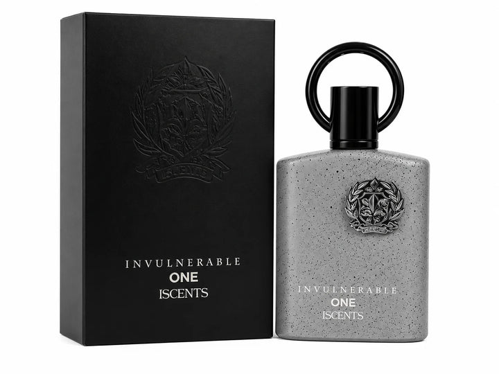 Invulnerable One Eau de Parfum for Men, Long Lasting Woody Aromatic Cologne Spray, Premium Masculine Fragrance with Fresh Citrus, Spicy &amp; Warm Woody Notes, 3.4 Fl Oz (100ml)