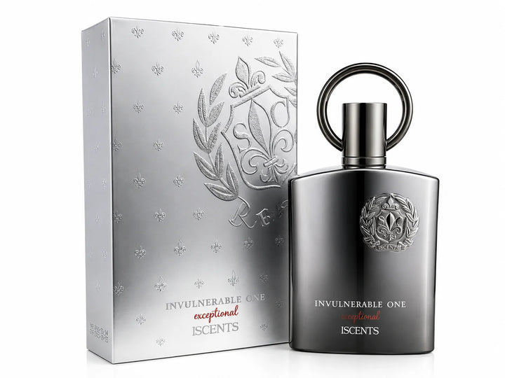 Invulnerable One Exceptional Eau de Parfum for Men, Long Lasting Woody Aromatic Cologne Spray, Premium Fresh Spicy Masculine Fragrance, Luxury Men&