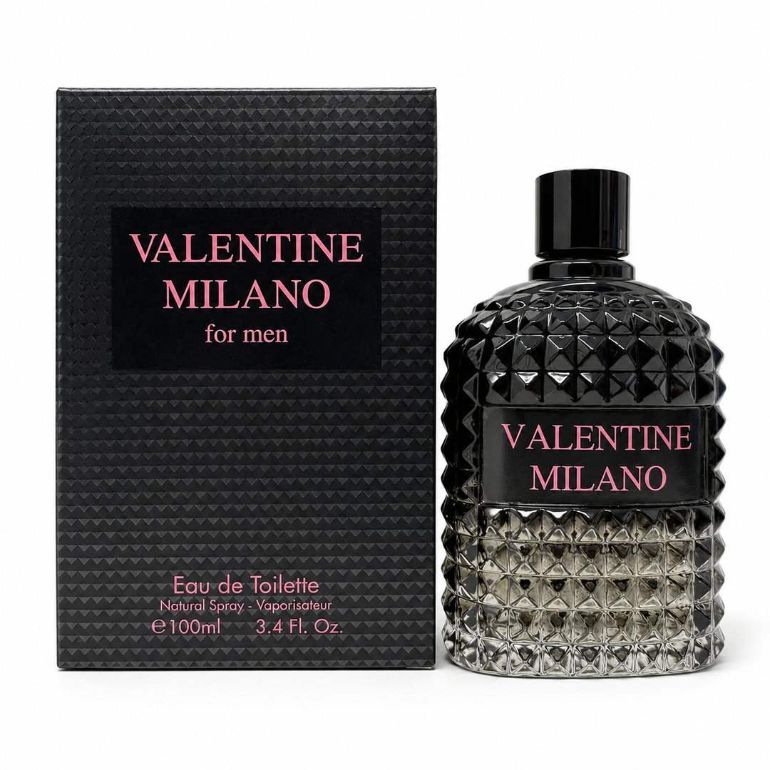 Valentine Milano - Fresh Masculine Cologne for Men | 3.4 oz