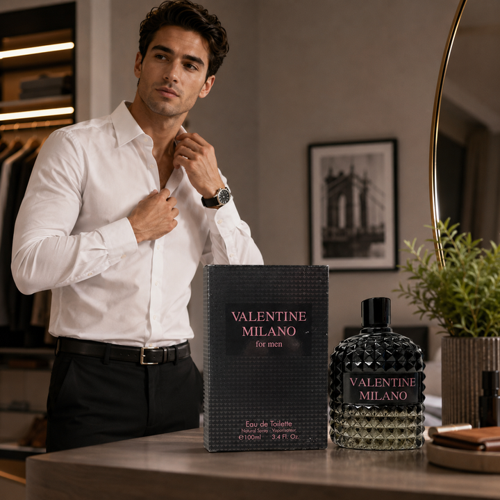 Valentine Milano - Fresh Masculine Cologne for Men | 3.4 oz