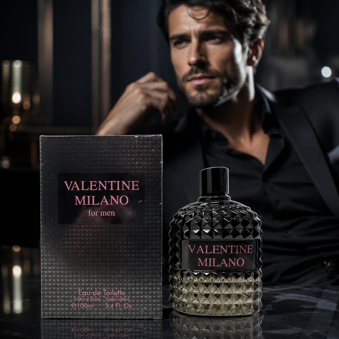 Valentine Milano - Fresh Masculine Cologne for Men | 3.4 oz