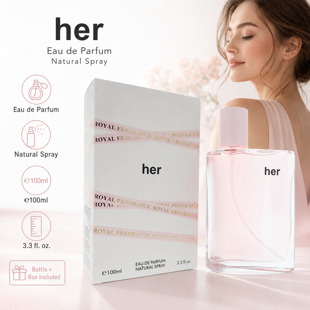 Her Perfume for Women 3.3 oz EDP | Sweet Sophisticated Floral Scent