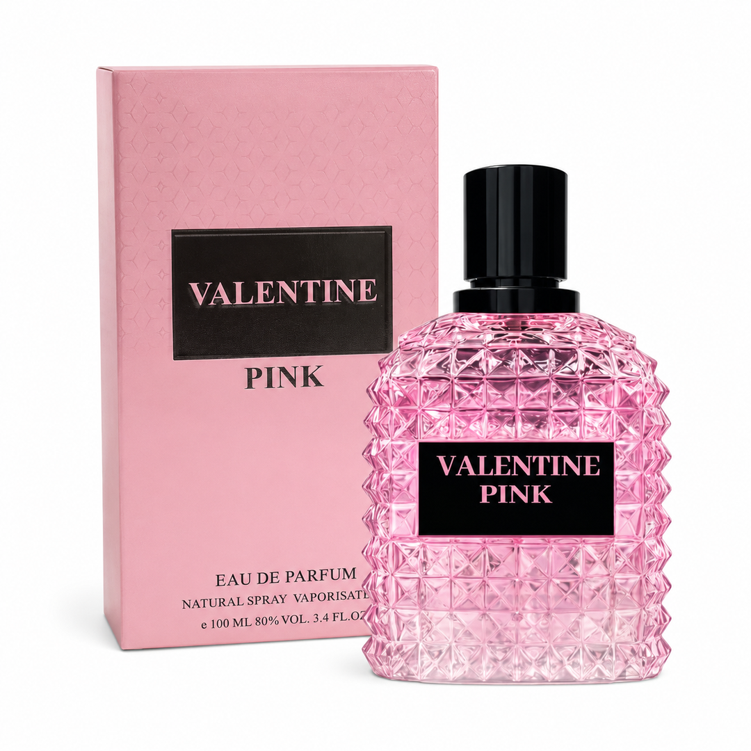 Valentine Pink 3.4 oz Eau de Parfum for Women | Sweet Floral Scent