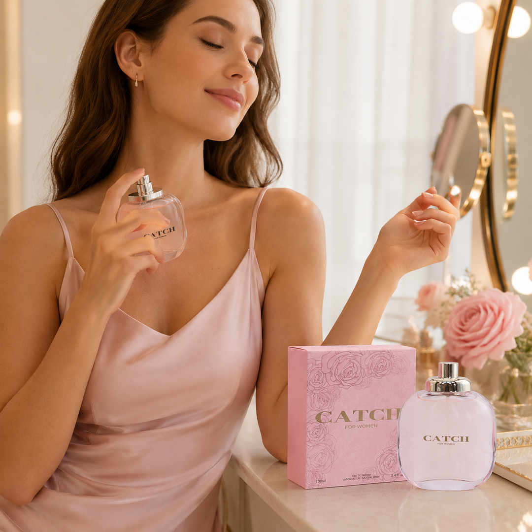 CATCH for Women 3.4 oz EDP | Fresh Floral Citrus Scent