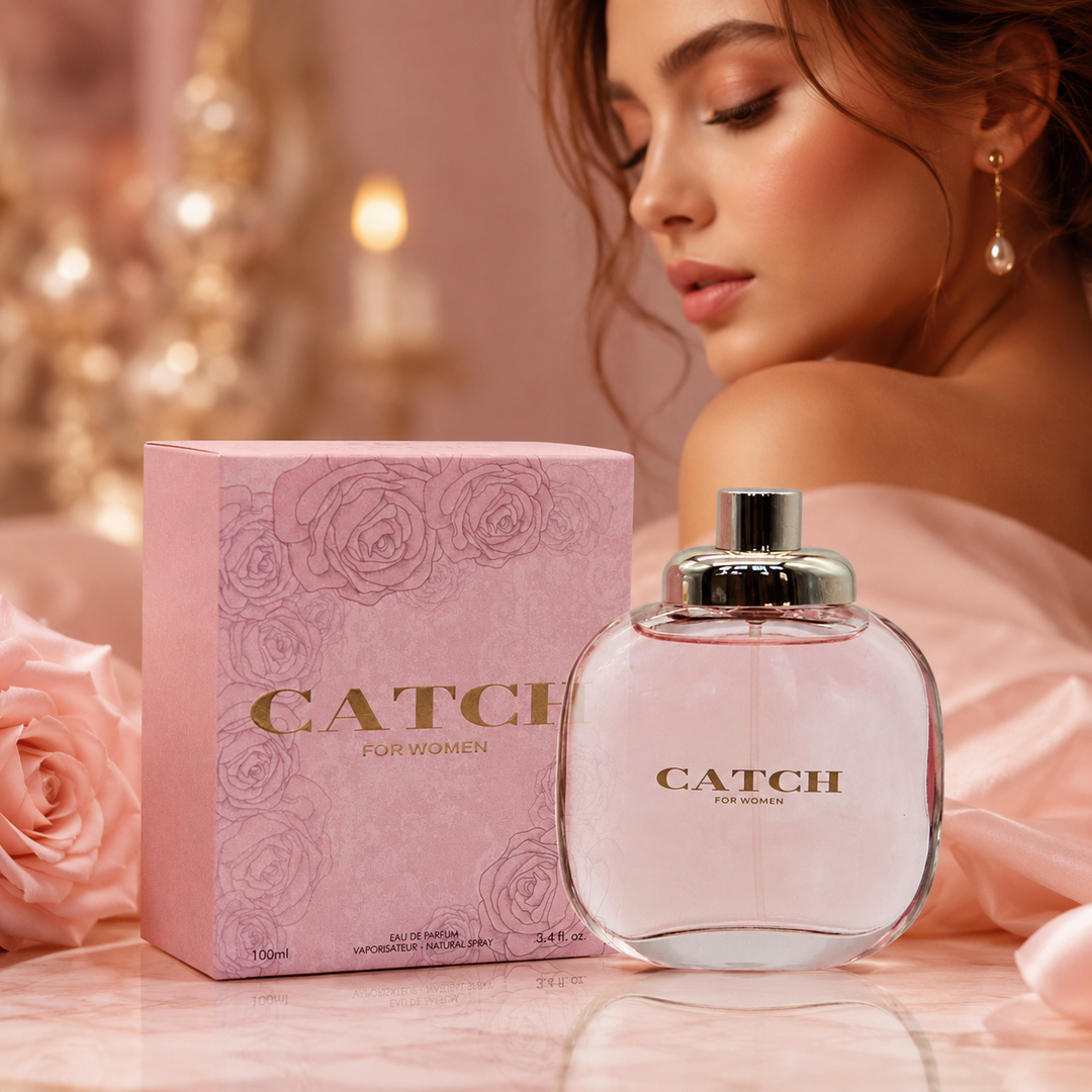 CATCH for Women 3.4 oz EDP | Fresh Floral Citrus Scent