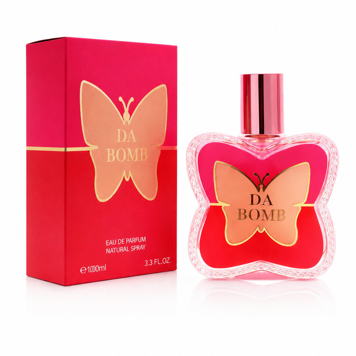 Da Bomb Eau de Parfum for Women – 3.3 oz / 100 ml Long Lasting Sweet Floral Perfume – Bold Feminine Fragrance Spray – Everyday &amp; Party Wear Perfume Gift for Women