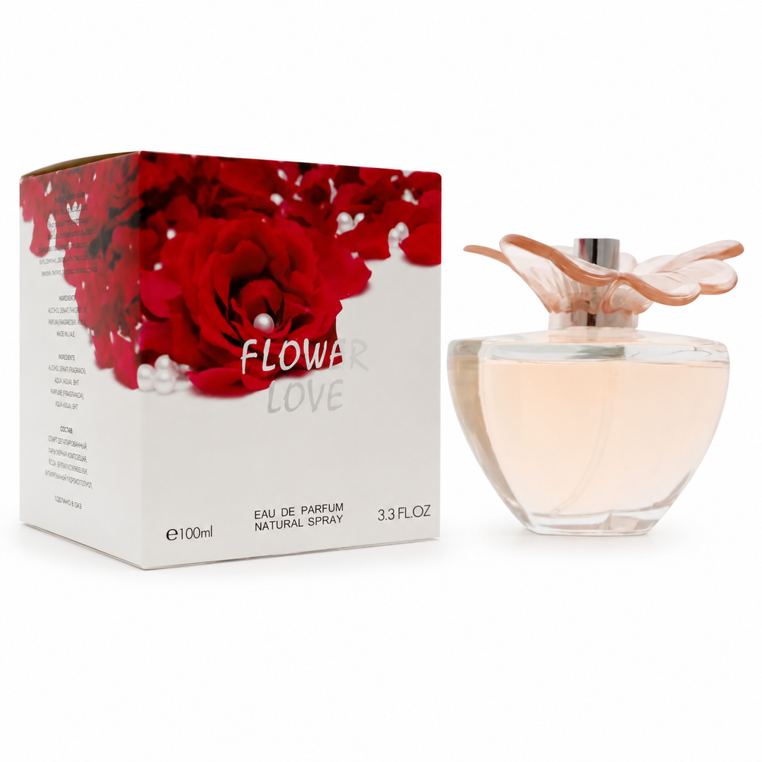 Flower Love for Women 3.3 oz EDP | Romantic Fruity Floral Scent