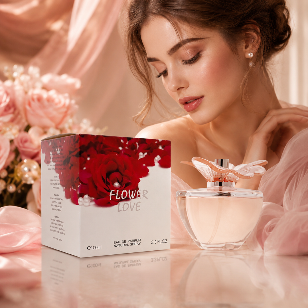 Flower Love for Women 3.3 oz EDP | Romantic Fruity Floral Scent