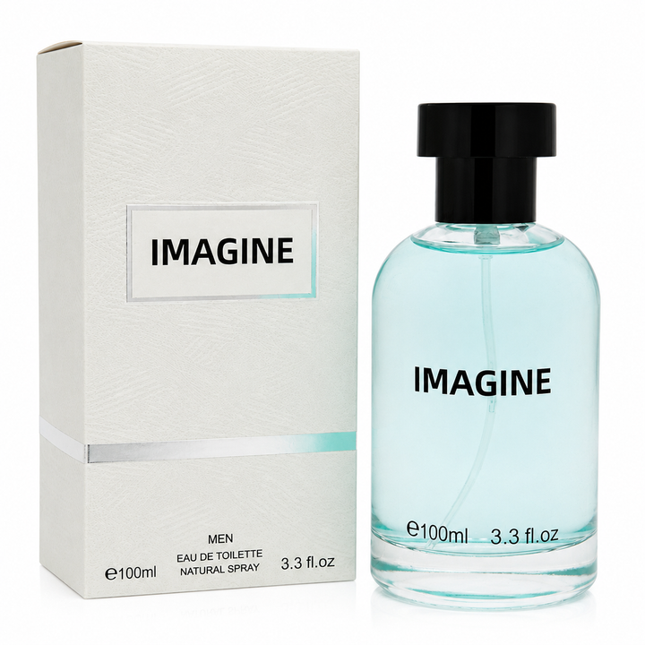 Imagine Eau de Toilette for Men | 3.3 oz Fresh Citrus Fragrance