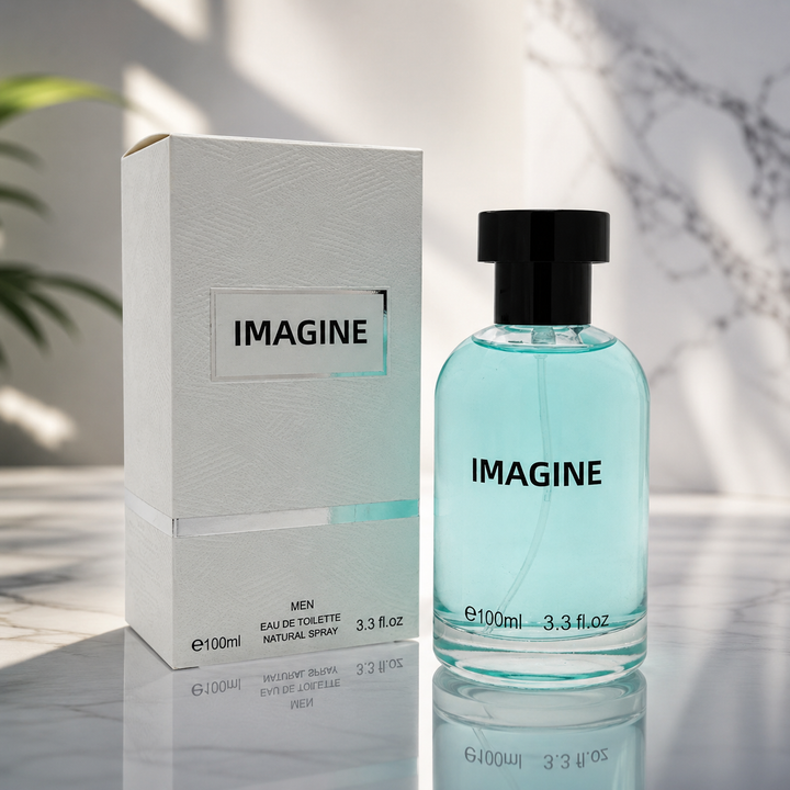Imagine Eau de Toilette for Men | 3.3 oz Fresh Citrus Fragrance