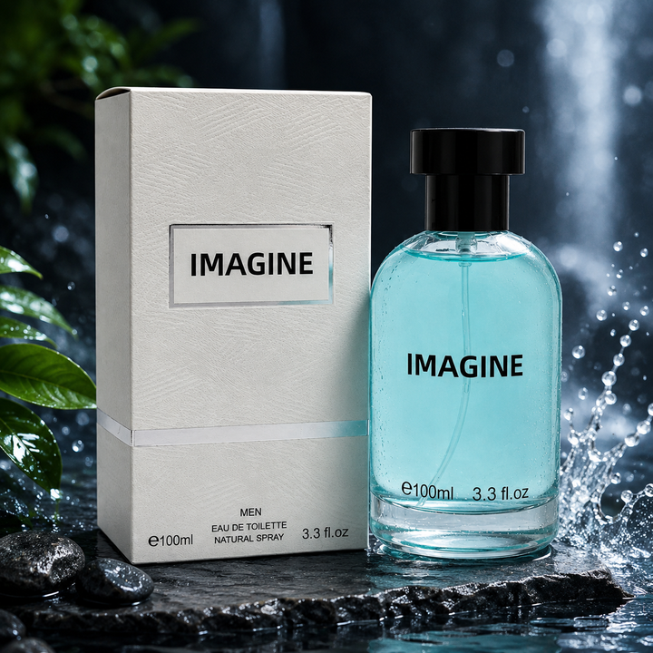 Imagine Eau de Toilette for Men | 3.3 oz Fresh Citrus Fragrance