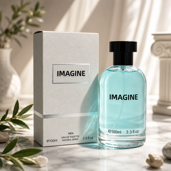 Imagine Eau de Toilette for Men | 3.3 oz Fresh Citrus Fragrance