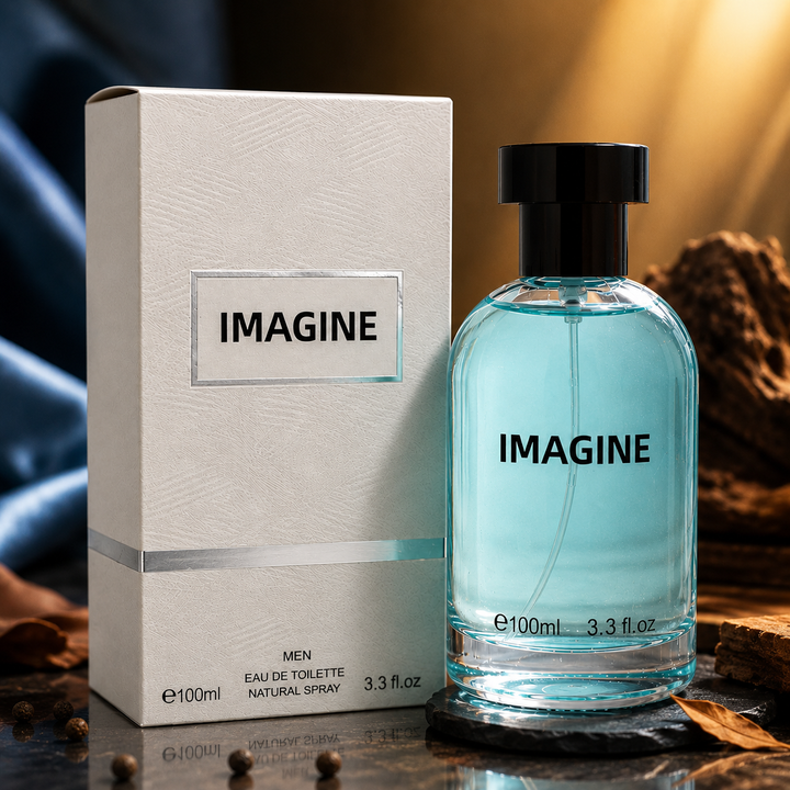 Imagine Eau de Toilette for Men | 3.3 oz Fresh Citrus Fragrance