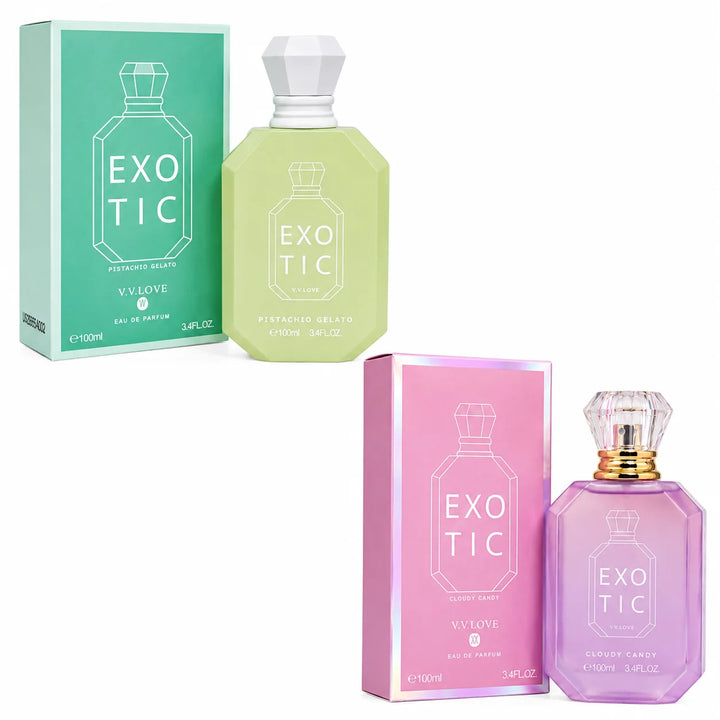 Pistachio Gelato &amp; Cloudy Candy Eau de Parfum Gift Set for Women – 2 Pack 100ml / 3.4 Fl Oz Each Sweet Fragrance Perfume Collection