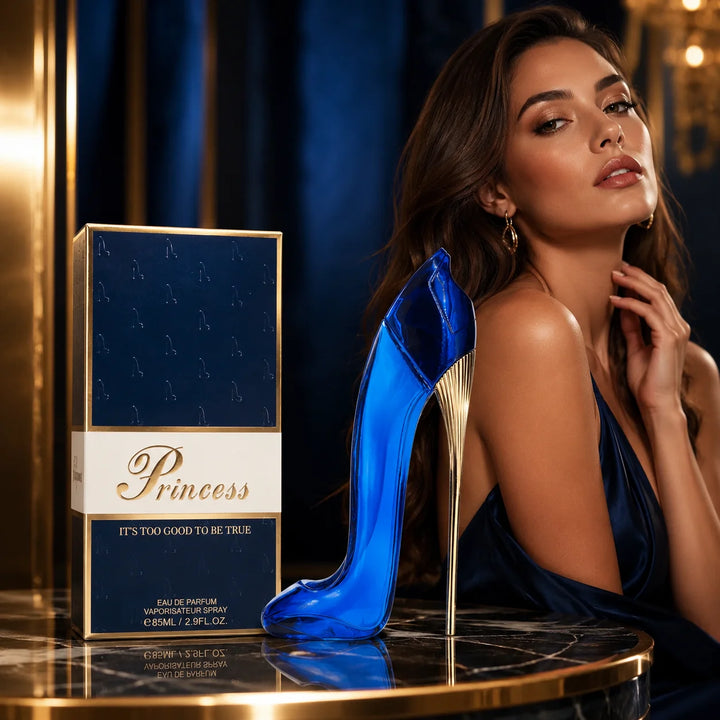 Princess High Heel Blue Eau de Parfum for Women – 2.9 Fl Oz Floral Fragrance