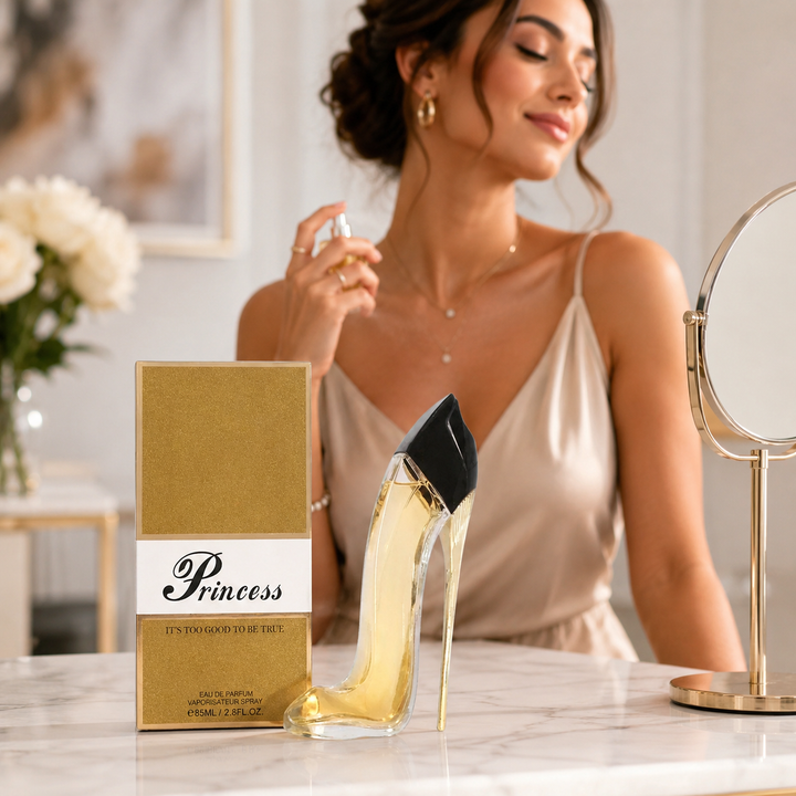 Princess High Heel – Gold 2.9 oz EDP for Women | Elegant Floral