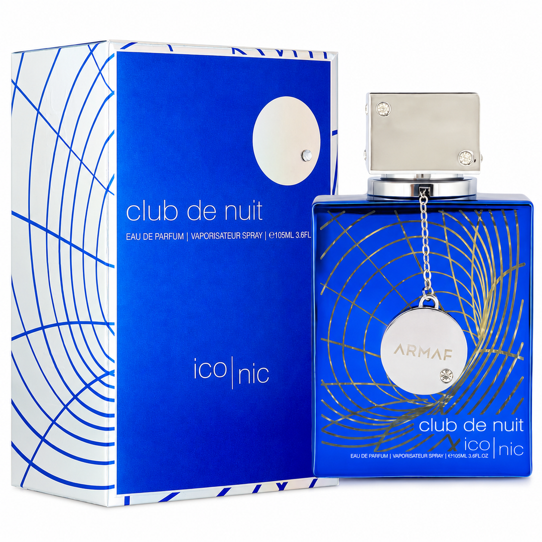 Armaf Club De Nuit Iconic Eau de Parfum for Men, 3.6 Fl Oz (105ml) – Fresh Citrus, Aromatic, Woody &amp; Amber Men’s Fragrance – Long-Lasting EDP Spray for Everyday &amp; Evening Wear