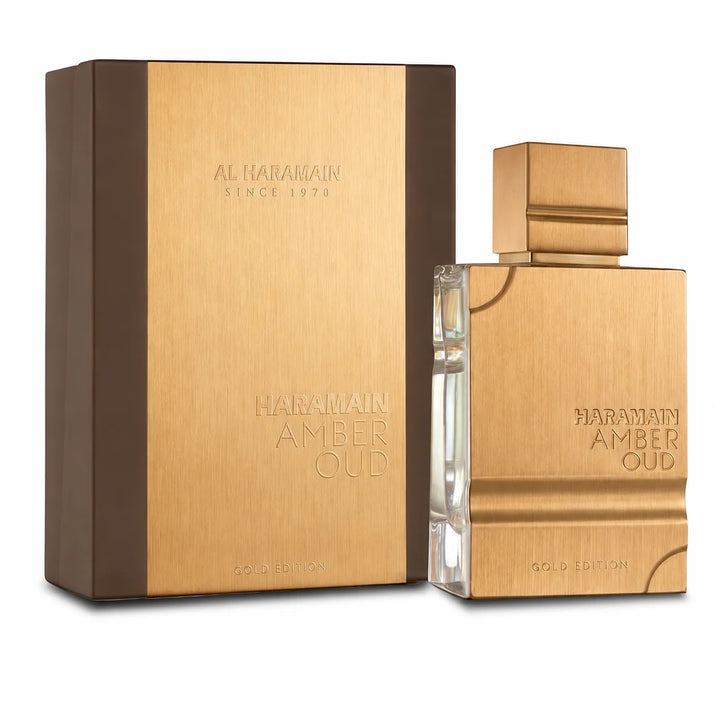 Al Haramain Amber Oud Gold Edition Eau de Parfum Spray – 2.0 oz (60ml) – Sweet Fruity Amber Vanilla Fragrance for Men &amp; Women – Bergamot, Melon, Pineapple, Musk &amp; Woody Notes