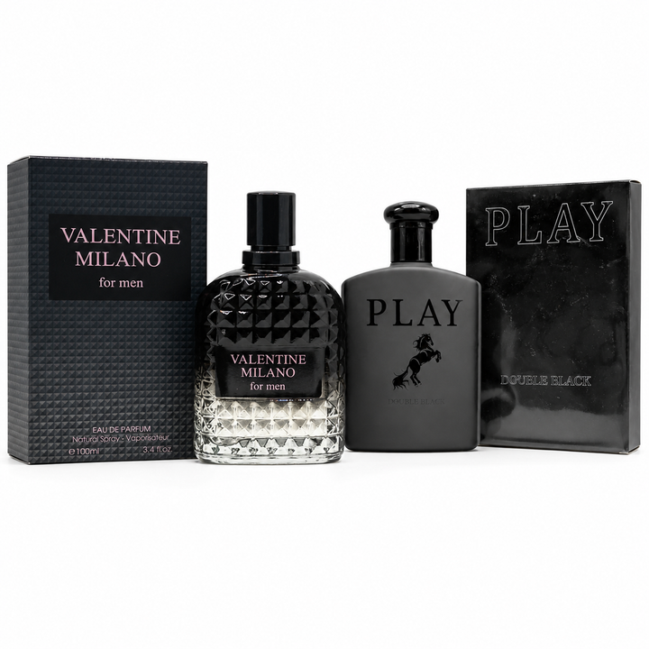 Milano Men &amp; Play Double Black 2-Pack 100ml | Men&