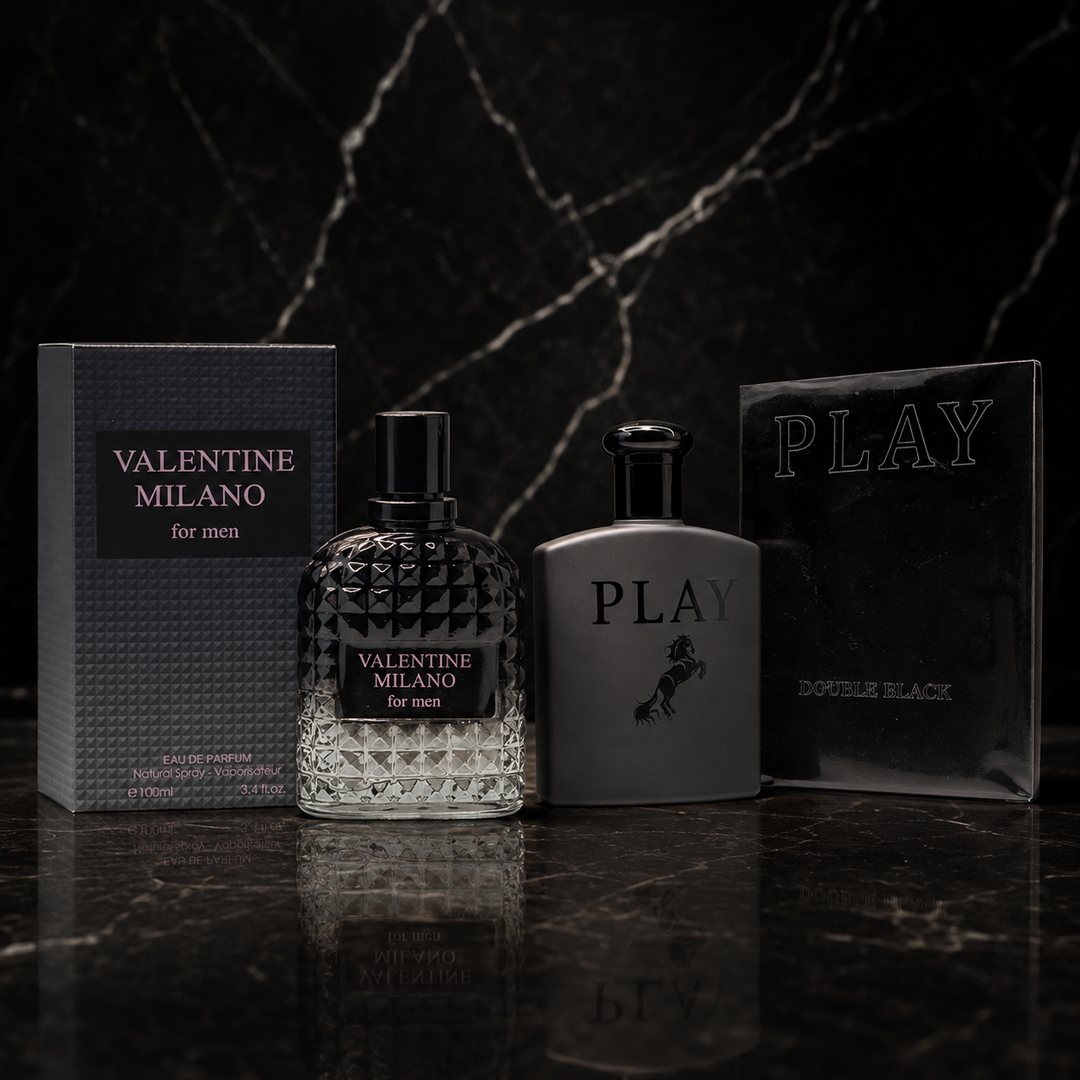 Milano Men &amp; Play Double Black 2-Pack 100ml | Men&